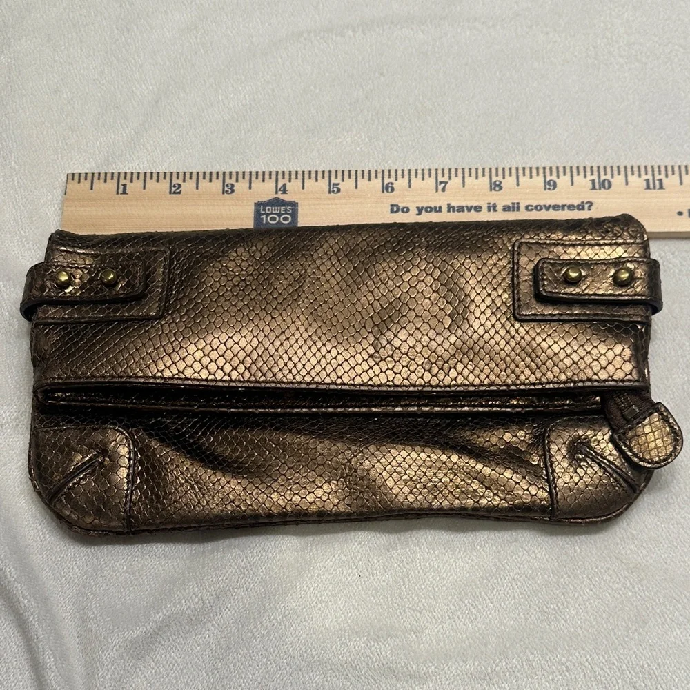 Club Monaco Metallic Bronze‎ Clutch